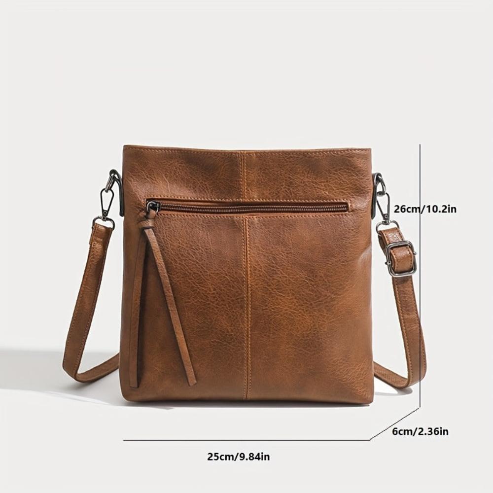 Bianca Retro Square Crossbody Bag
