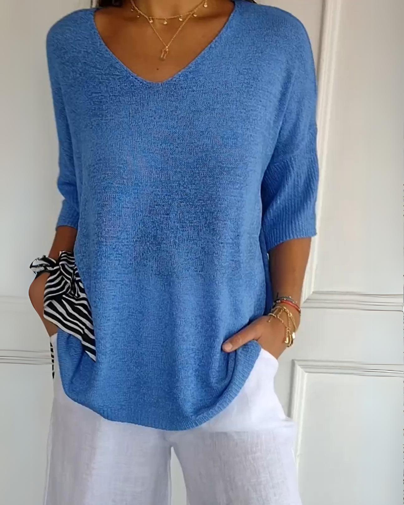 Celia - Breathable Cotton Top