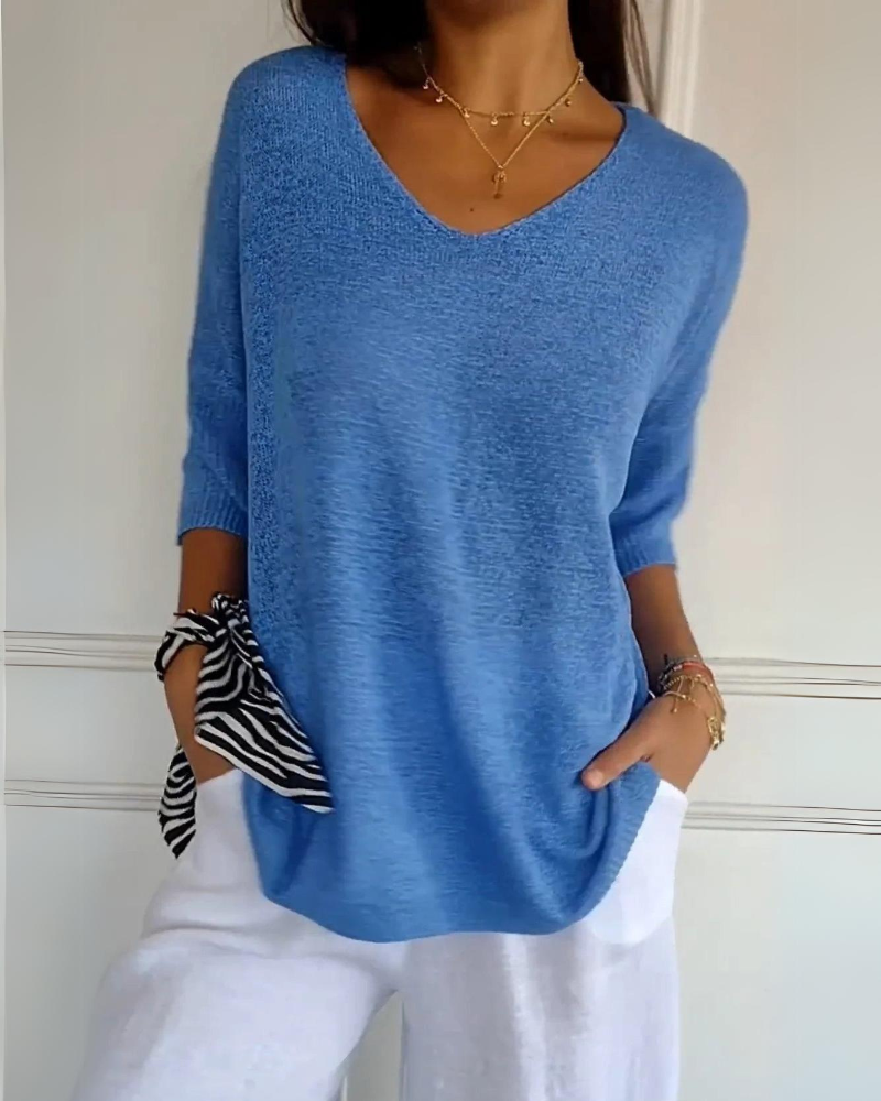 Celia - Breathable Cotton Top