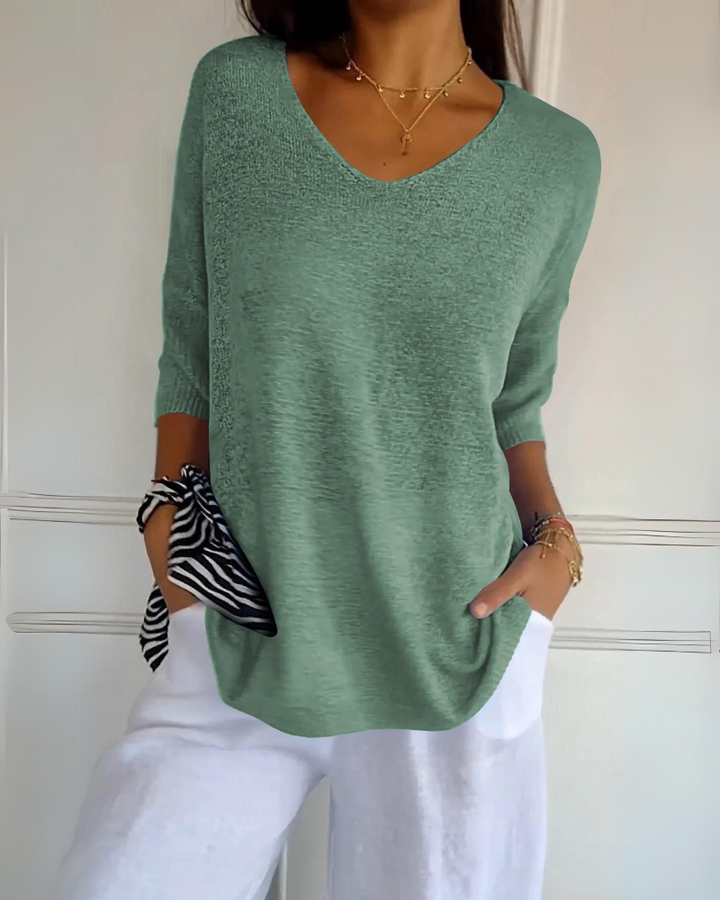 Celia - Breathable Cotton Top