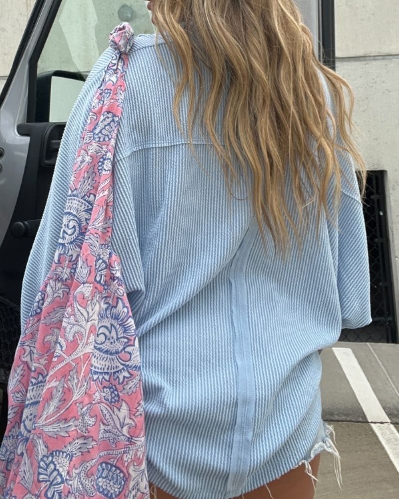 Valley Gal -  Ribbed Knit Long Sleeve Sweater