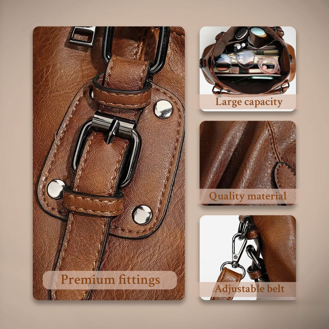 Leona’s Graceful Allure | Elegant Shoulder Bag