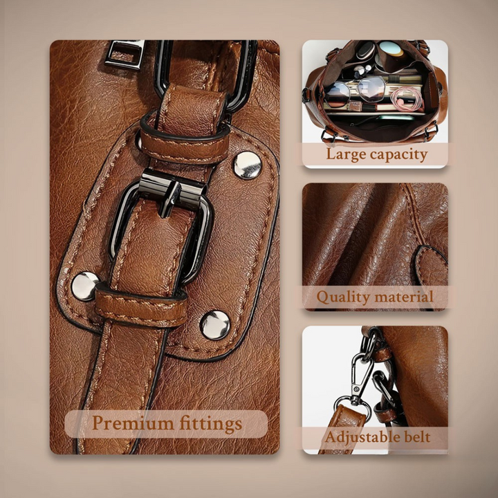 Leona’s Graceful Allure | Elegant Shoulder Bag