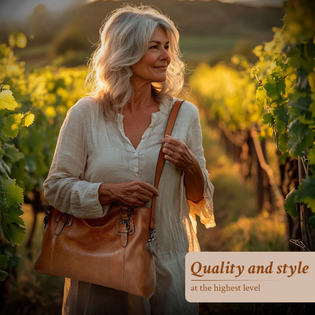 Leona’s Graceful Allure | Elegant Shoulder Bag