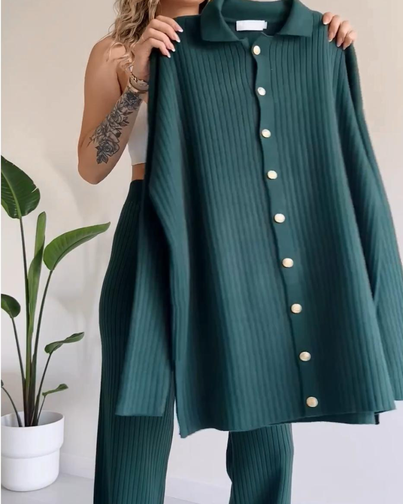 Merina - Casual Knitted 2 Piece Set