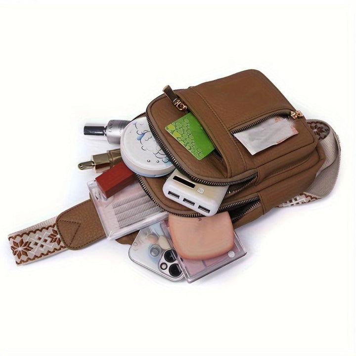 Elara Vintage Chest Crossbody Bag