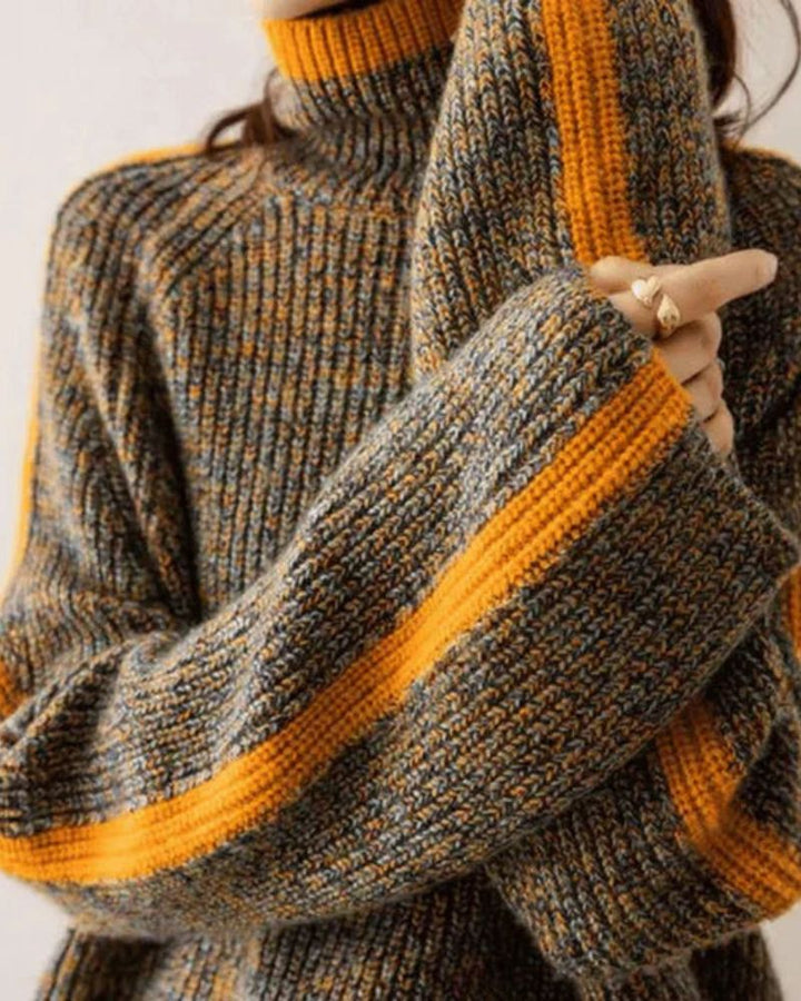 Amei - Stylish Turtleneck Sweater
