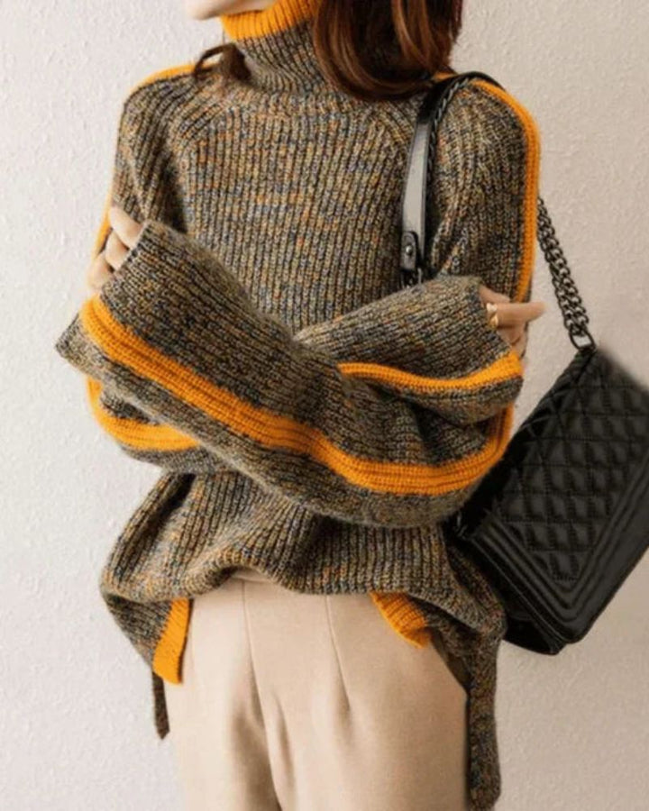 Amei - Stylish Turtleneck Sweater