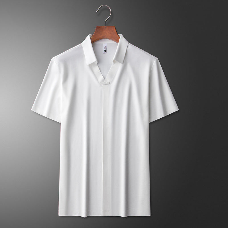 Cornelio - Cotton Silk Polo Shirt