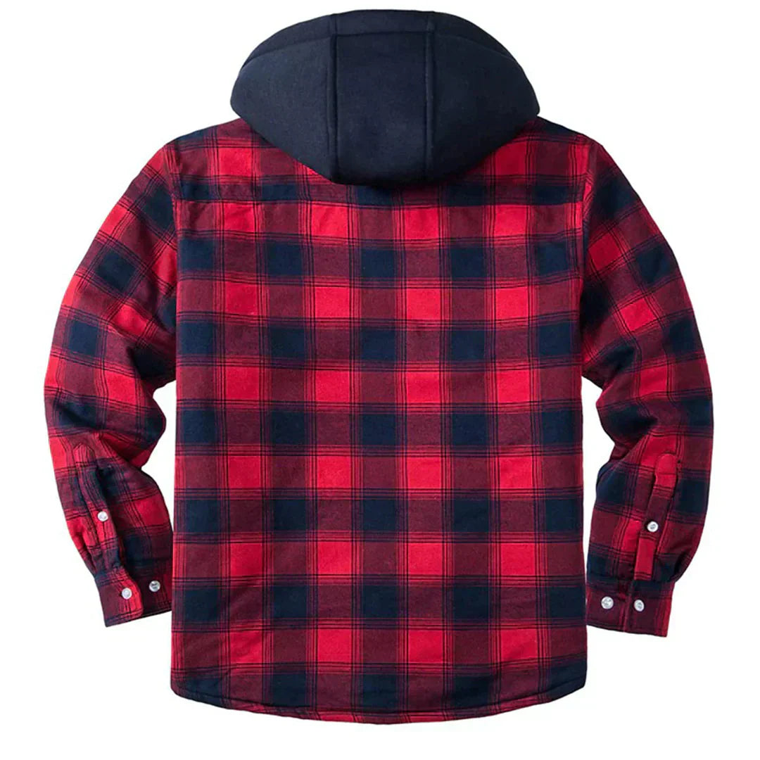 Archie | Men's Plaid Hooded Jacket
