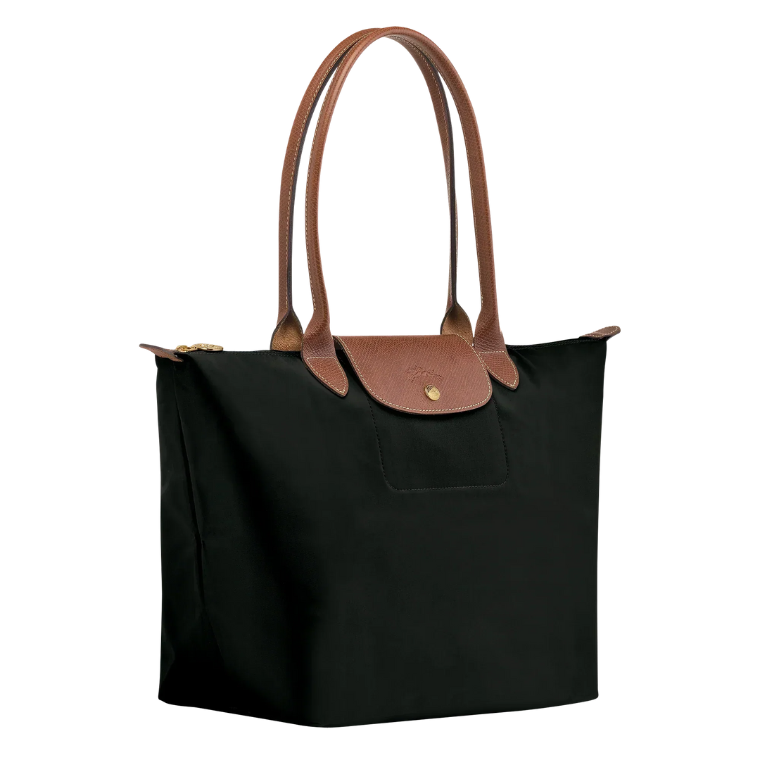 Velora - Large Le Pliage Tote, Black