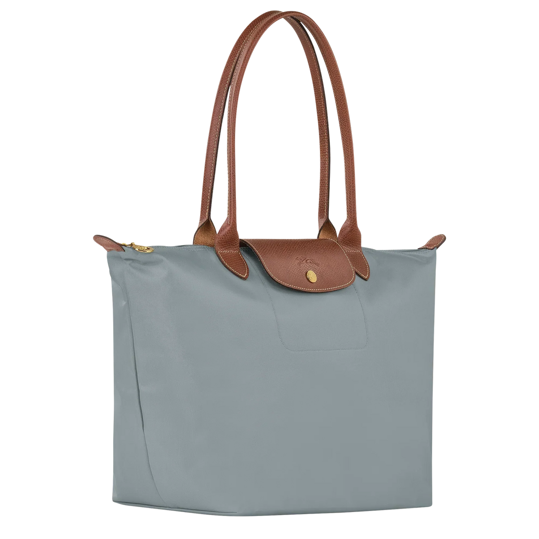 Velora - Large Le Pliage Tote, Steel