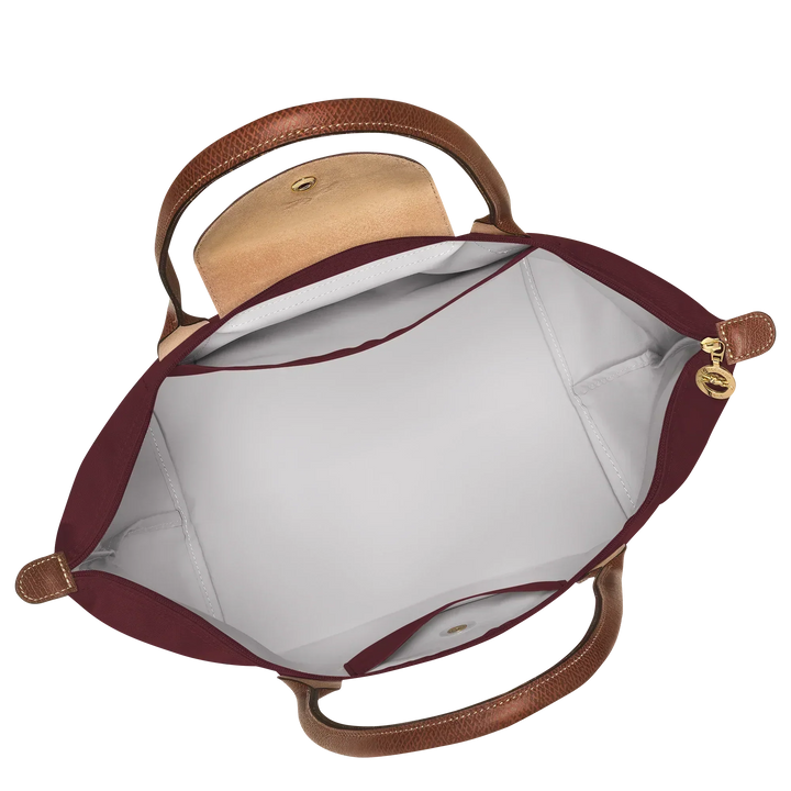 Velora - Large Le Pliage Tote, Burgundy
