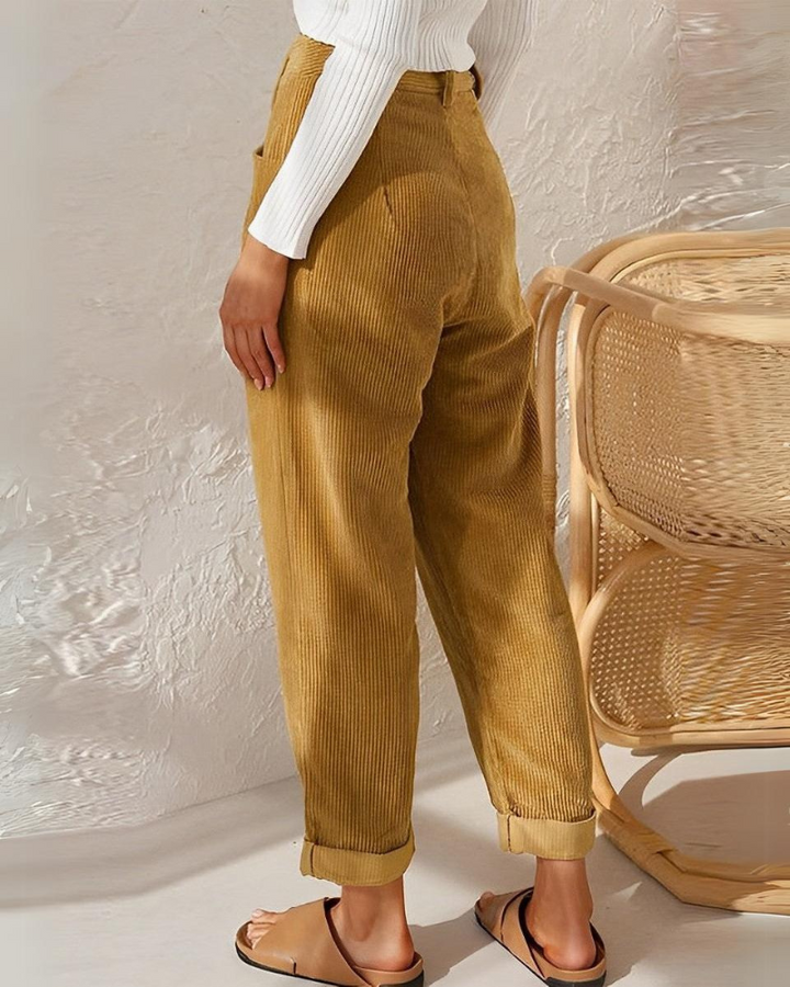 Jena - Stylish Corduroy Trousers
