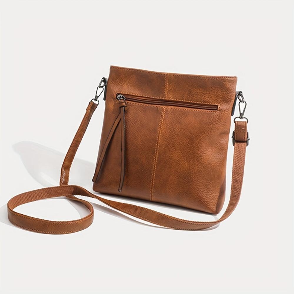 Bianca Retro Square Crossbody Bag