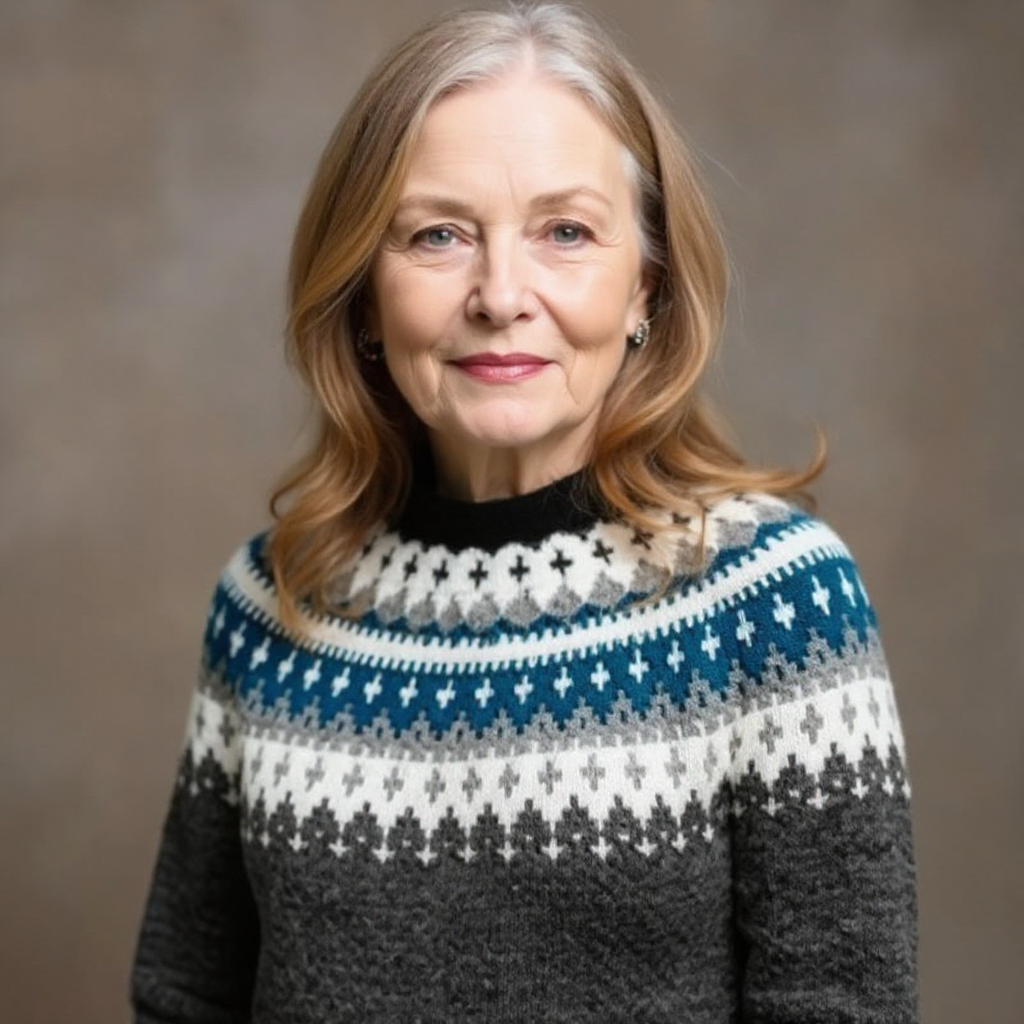Julia | Vintage Icelandic Jumper