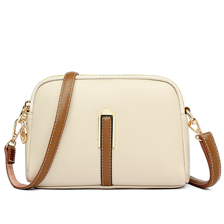 Amara Litchi Embossed Crossbody Bag