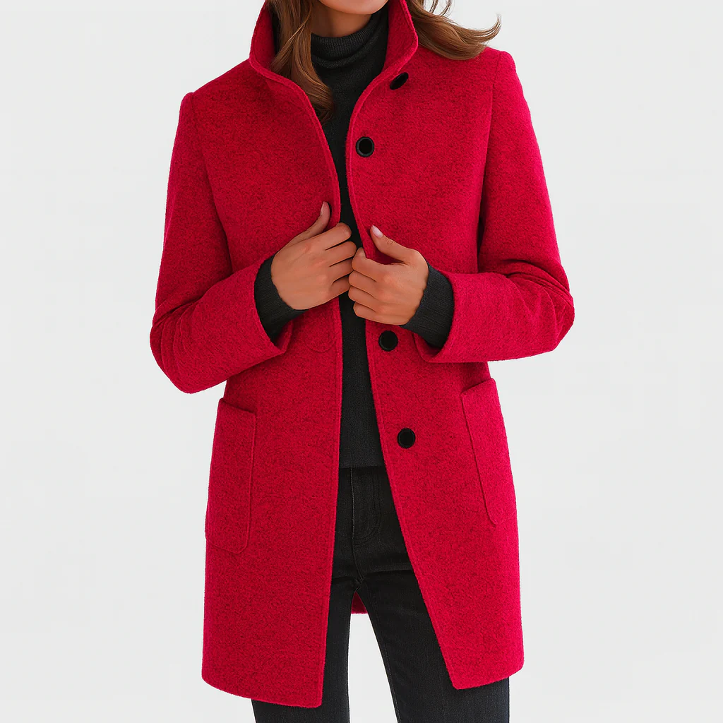Olivia | Comfortable women's jacket with high collar