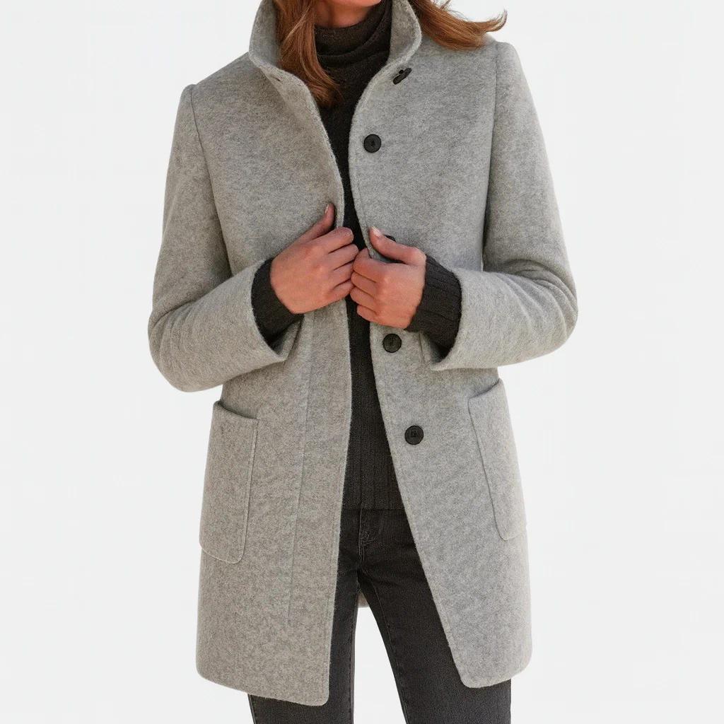 Olivia | Comfortable women's jacket with high collar