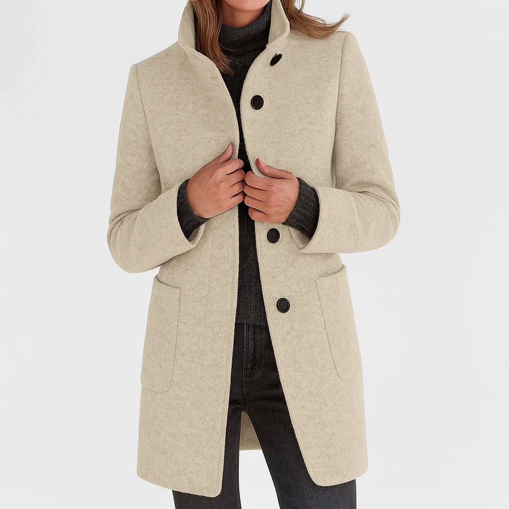 Olivia | Comfortable women's jacket with high collar