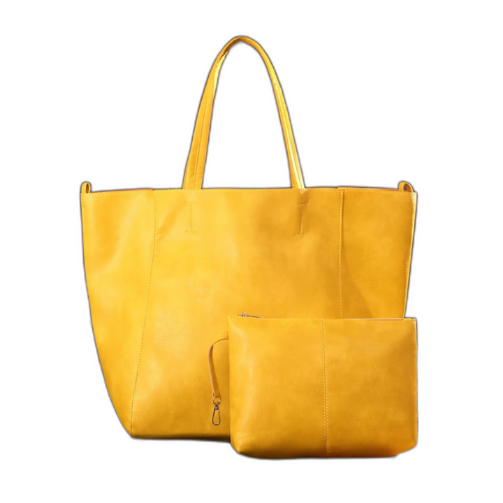 Adriana’s Retro Softness | Large Capacity Tote Bag